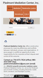 Mobile Screenshot of piedmontmediation.com